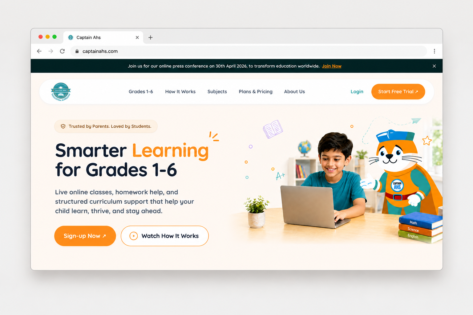 AhsEducation — Multi-Role EdTech Platform preview